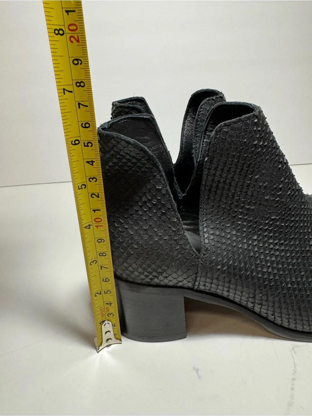 CORDANI women's barrett cobra print slip on boot in black cobra Size 38 US 7.5
